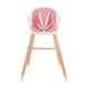 Scaun de masa Kinderkraft Sienna 2 in 1 Pink Scaun de masa Kinderkraft Sienna 2 in 1 Pink