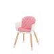 Scaun de masa Kinderkraft Sienna 2 in 1 Pink Scaun de masa Kinderkraft Sienna 2 in 1 Pink