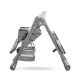 Scaun de masa Kinderkraft Tastee pliabil Grey Scaun de masa Kinderkraft Tastee pliabil Grey