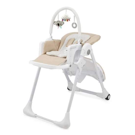 Scaun de masa Kinderkraft Tummie pliabil Beige Scaun de masa Kinderkraft Tummie pliabil Beige