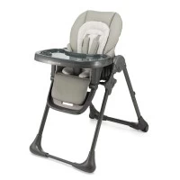 Scaun de masa Kinderkraft Tummie pliabil Grey