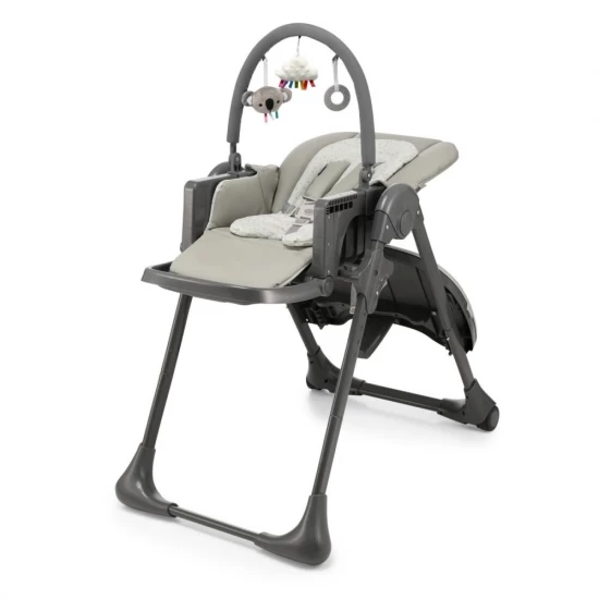 Scaun de masa Kinderkraft Tummie pliabil Grey Scaun de masa Kinderkraft Tummie pliabil Grey