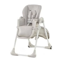 Scaun de masa Kinderkraft Yummy pliabil grey