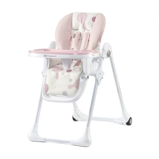 Scaun de masa Kinderkraft Yummy pliabil Pink Scaun de masa Kinderkraft Yummy pliabil Pink