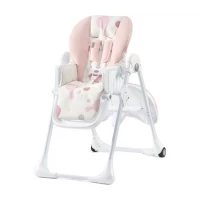 Scaun de masa Kinderkraft Yummy pliabil Pink
