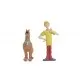 Set microbuz metalic scara 1:24 cu 2 figurine Scooby-Doo si Shaggy