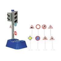 Set semafor si semne de circulatie Dickie Toys