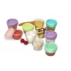 Set 12 recipient sticla pentru hrana bebe Melii 6*59 ml + 6*118 ml Set 12 recipient sticla pentru hrana bebe Melii 6*59 ml + 6*118 ml