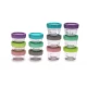 Set 12 recipient sticla pentru hrana bebe Melii 6*59 ml + 6*118 ml Set 12 recipient sticla pentru hrana bebe Melii 6*59 ml + 6*118 ml