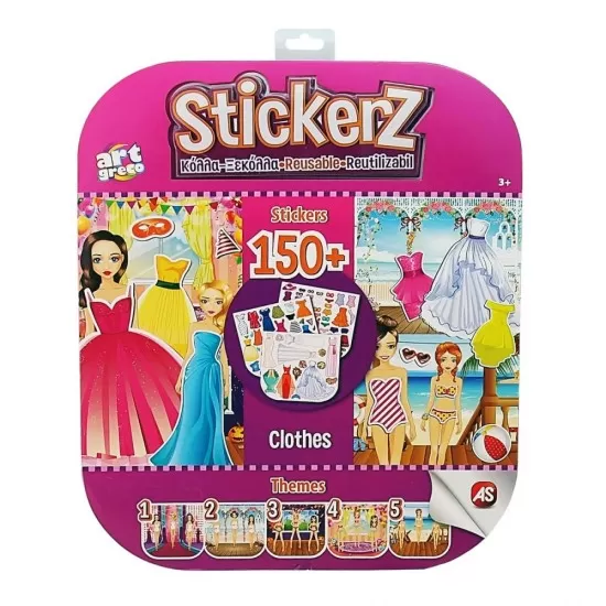 Set 150 de autocolante Stickerz reutilizabile - Mereu la moda Set 150 de autocolante Stickerz reutilizabile - Mereu la moda