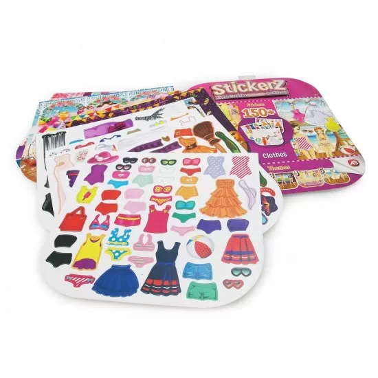 Set 150 de autocolante Stickerz reutilizabile - Mereu la moda Set 150 de autocolante Stickerz reutilizabile - Mereu la moda