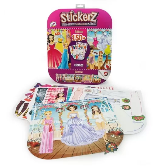 Set 150 de autocolante Stickerz reutilizabile - Mereu la moda Set 150 de autocolante Stickerz reutilizabile - Mereu la moda