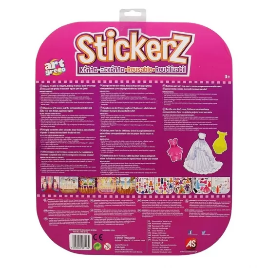 Set 150 de autocolante Stickerz reutilizabile - Mereu la moda Set 150 de autocolante Stickerz reutilizabile - Mereu la moda