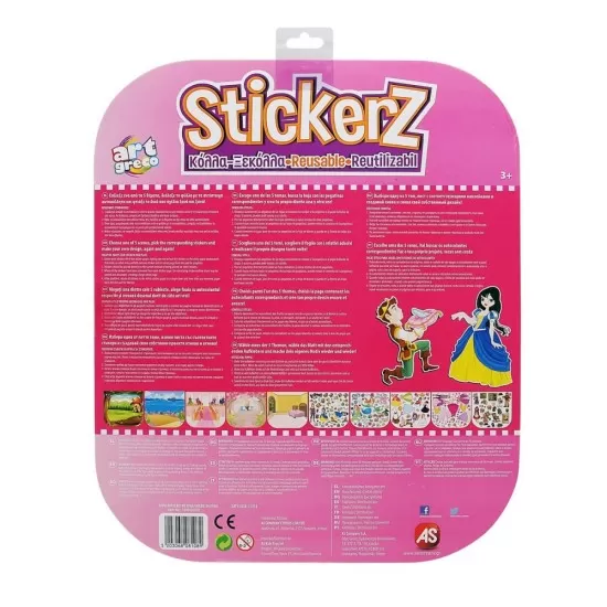 Set 150 de autocolante Stickerz reutilizabile Printese
