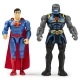 Set 2 figurine flexibile Superman si Darkseid cu 6 accesorii