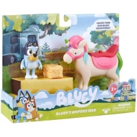 Set 2 figurine Bluey Unicorn