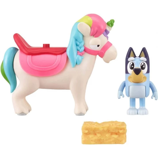 Set 2 figurine Bluey Unicorn Set 2 figurine Bluey Unicorn