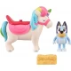 Set 2 figurine Bluey Unicorn Set 2 figurine Bluey Unicorn