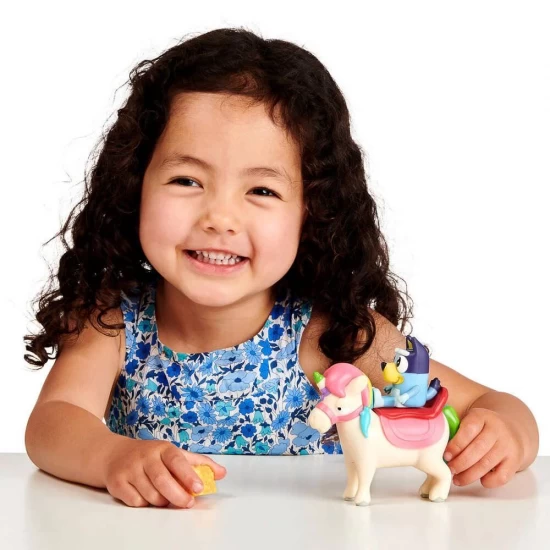 Set 2 figurine Bluey Unicorn Set 2 figurine Bluey Unicorn