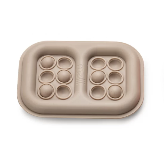 Set 2 pastile racire Pop It pentry copii, Melii, pink-grey