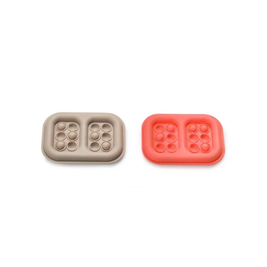 Set 2 pastile racire Pop It pentry copii, Melii, pink-grey