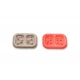 Set 2 pastile racire Pop It pentry copii, Melii, pink-grey