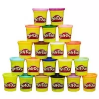 Set 20 cutii Play-Doh Culorile curcubeului