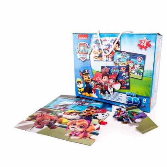 Set 3 puzzle 3D 24 piese Paw Patrol