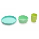 Set 3 recipiente silicon hrana bebe Melii - Blue, Lime, Mint Set 3 recipiente silicon hrana bebe Melii - Blue, Lime, Mint
