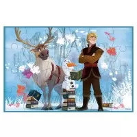 Set 4 puzzle-uri Frozen 2 din lemn