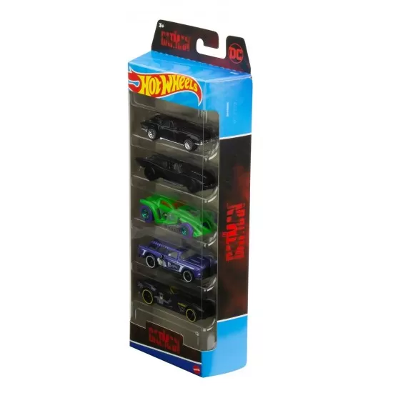 Set 5 masini Hot Wheels Batman Set 5 masini Hot Wheels Batman