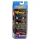 Set 5 masini Hot Wheels cu roti fluorescente