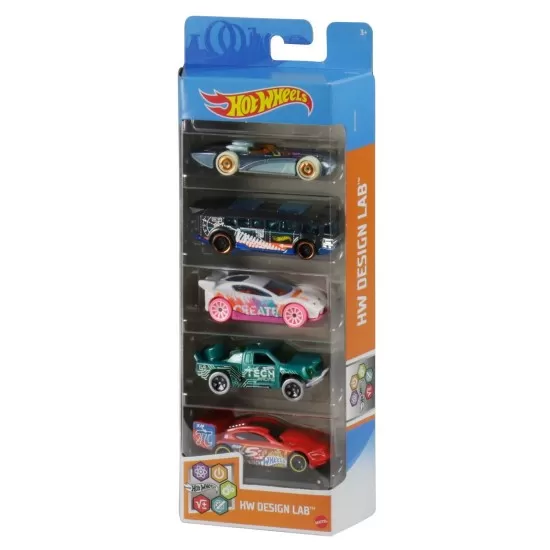 Set 5 masini Hot Wheels Design Lab