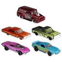 Set 5 masini Hot Wheels HW Flames
