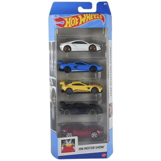 Set 5 masini Hot Wheels HW Motor Show Set 5 masini Hot Wheels HW Motor Show