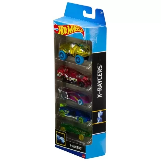 Set 5 masini Hot Wheels X-Raycers