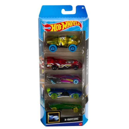 Set 5 masini Hot Wheels X-Raycers Set 5 masini Hot Wheels X-Raycers