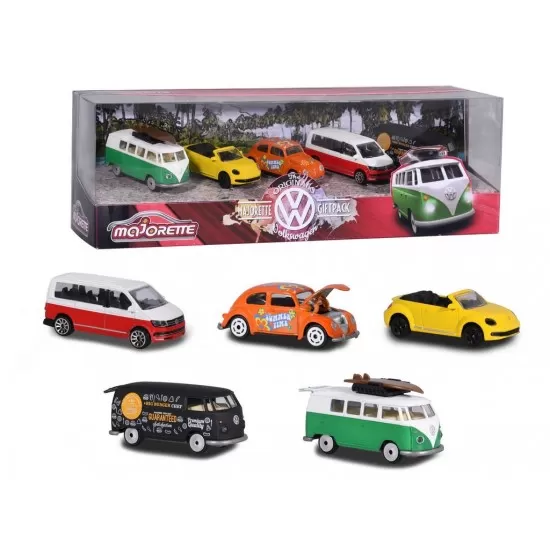 Set 5 masinute Majorette Volkswagen Set 5 masinute Majorette Volkswagen