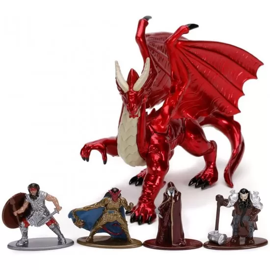 Set 5 Nano figurine din metal Dungeons Dragons 4 cm Set 5 Nano figurine din metal Dungeons Dragons 4 cm