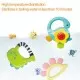 Set 5 zornaitoare dinozauri multicolori Hola Toys