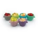 Set 6 recipiente silicon Snap and Go, Melii, 59 ml Set 6 recipiente silicon Snap and Go, Melii, 59 ml