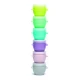 Set 6 recipiente silicon Snap and Go Melii 59 ml Set 6 recipiente silicon Snap and Go Melii 59 ml