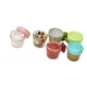 Set 6 recipiente sticla pentru hrana bebe Melii 118 ml Set 6 recipiente sticla pentru hrana bebe Melii 118 ml