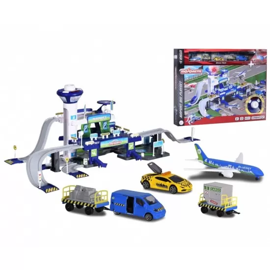 Set aeroport Majorette Creatix cu accesorii Set aeroport Majorette Creatix cu accesorii