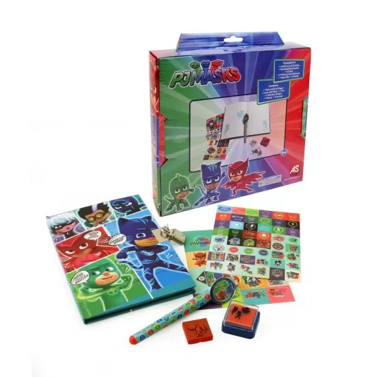 Set agenda si accesorii Eroi in Pijamale Set agenda si accesorii Eroi in Pijamale