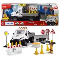 Set vehicul de constructie Iveco Daily 4x4 remorca si accesorii