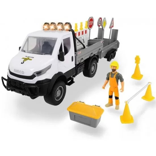 Set vehicul de constructie Iveco Daily 4x4 remorca si accesorii