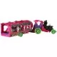 Set camion si masina sport Hot Wheels Car Nival Steamer