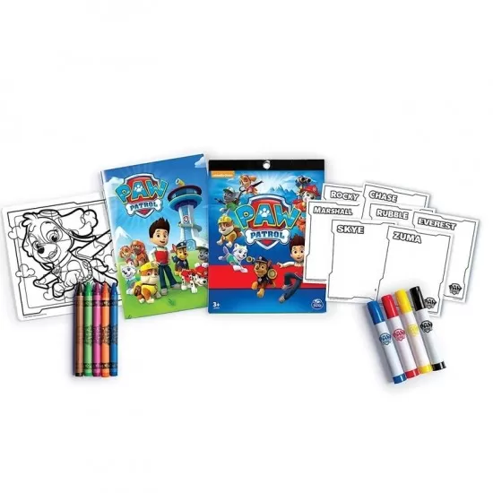 Set creativ de colorat Paw Patrol Set creativ de colorat Paw Patrol