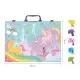 Set de desen Deluxe cu 100 de accesorii Unicorn